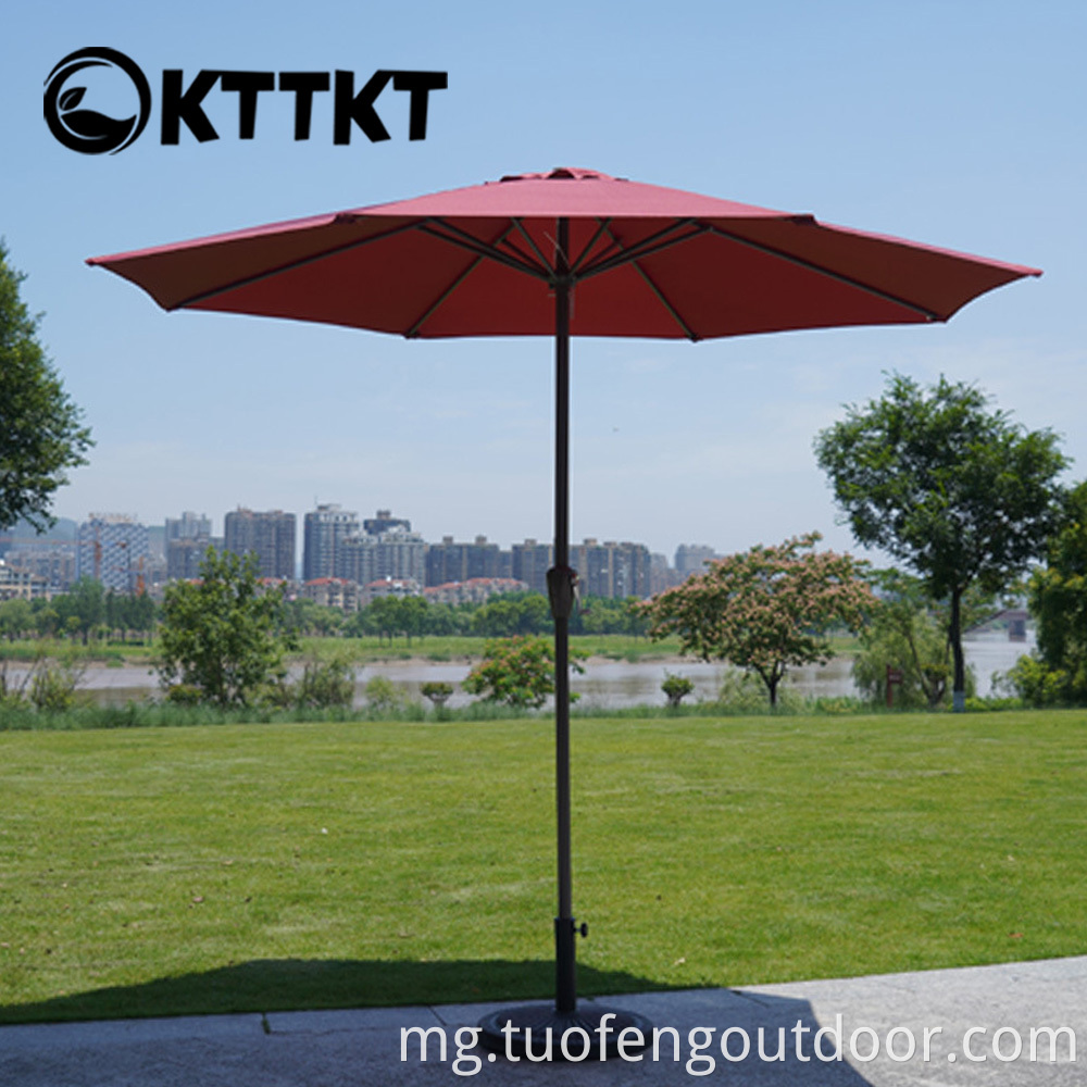 Outdoor Camping Fixed Sunhade Umbrella Octagonal2 Jpg
